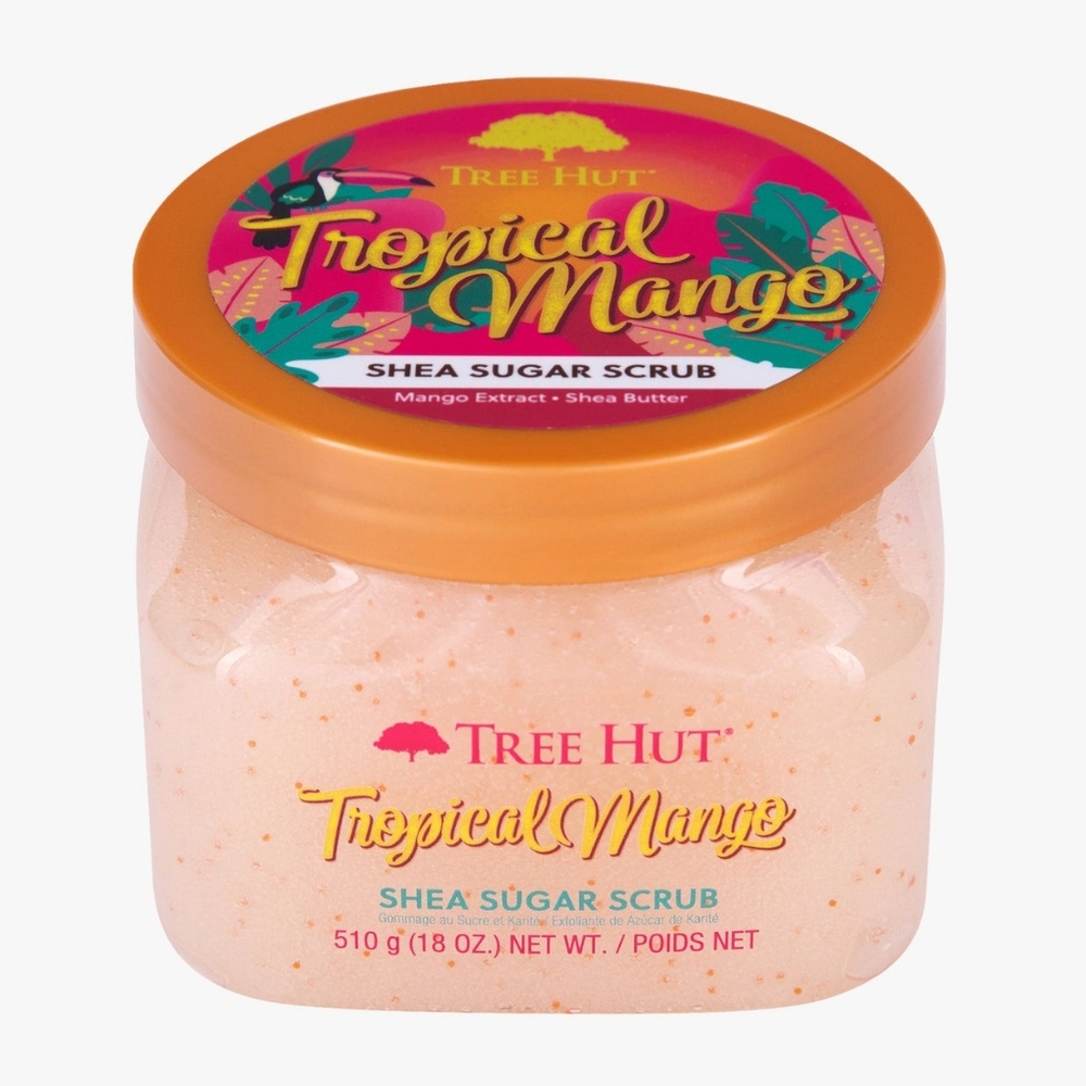NEW Treehut Tropical Mango Shea Sugar Scrub